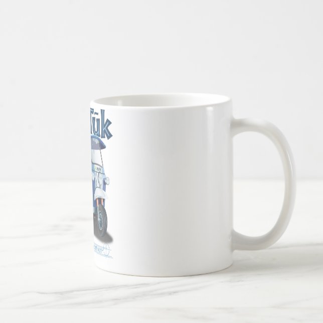 TukTuk Blue Print Coffee Mug (Right)