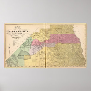Tulare County, California Poster