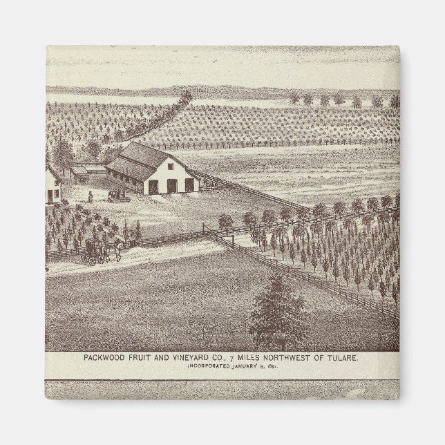 Tulare farms magnet (Front)