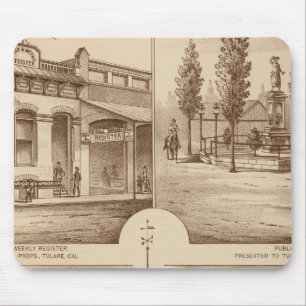 Tulare School, California Mouse Pad