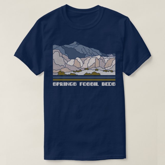 Tule Springs Fossil Beds National Monument Nature  T-Shirt (Design Front)
