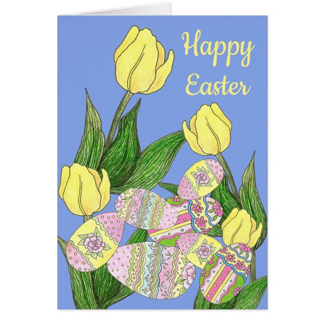 tulip and easter eggs (Front)