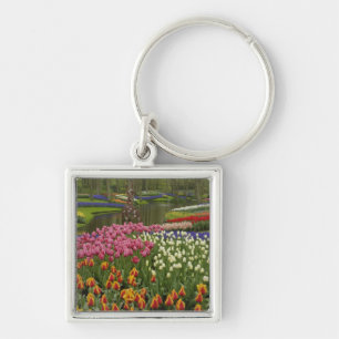 Tulip and hyacinth garden, Keukenhof Gardens, Key Ring