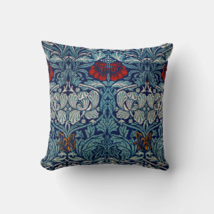 Tulip and Rose, William Morris Cushion