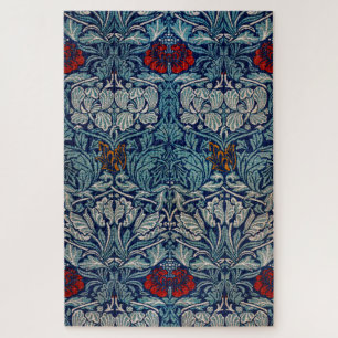 Tulip and Rose, William Morris Jigsaw Puzzle