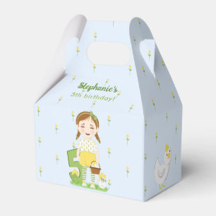 Tulip Birthday Favour Box