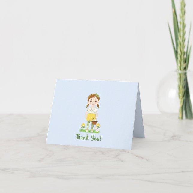Tulip Birthday Note Card (Front)