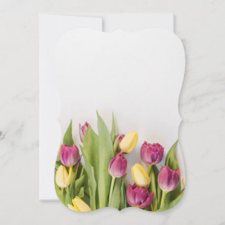 TULIP BLANK INVITE CARD