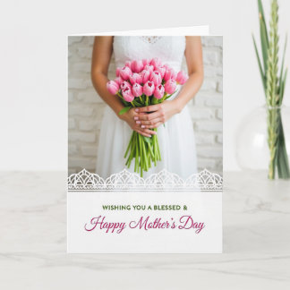 Tulip Bouquet Mothers Day Card