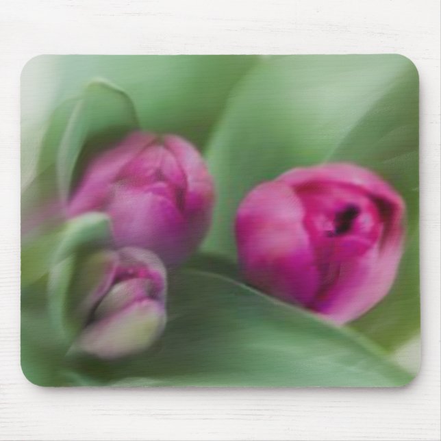 Tulip Bouquet Mouse Pad (Front)