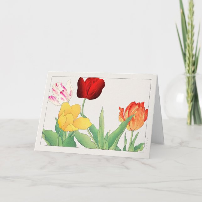 Tulip by Tanigami Konan Card (Front)