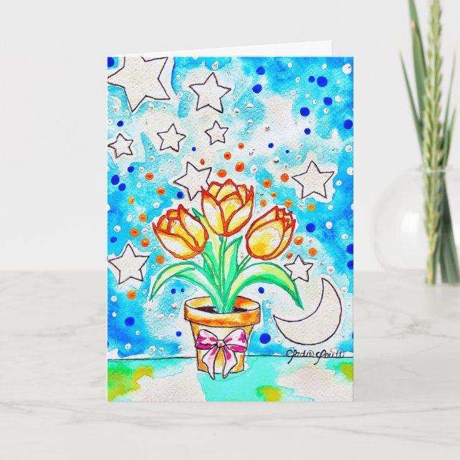 Tulip Card (Front)