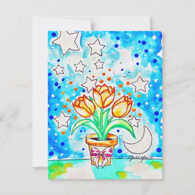 Tulip Card (Front)