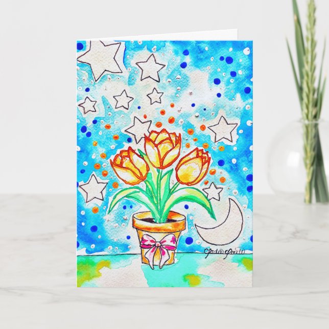 Tulip Card (Front)