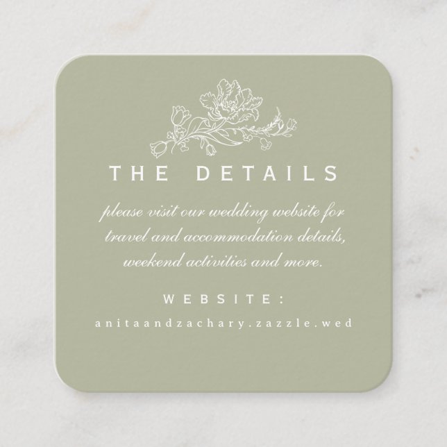Tulip Cascade detail card (Front)