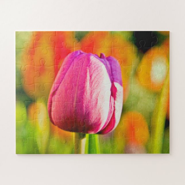 Tulip Collage Jigsaw Puzzle (Horizontal)