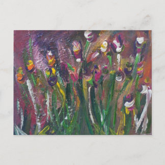 Tulip Colourful Postcard