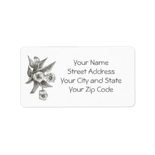 Tulip Drawing Label