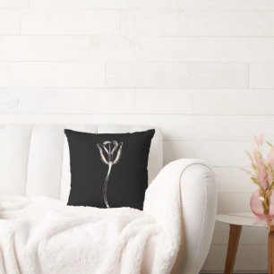Tulip - Elegant Illustration Cushion