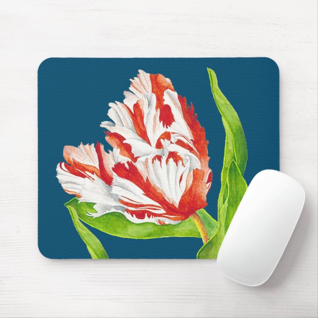 Tulip Estella Rijnveld on a Mouse Pad (With Mouse)