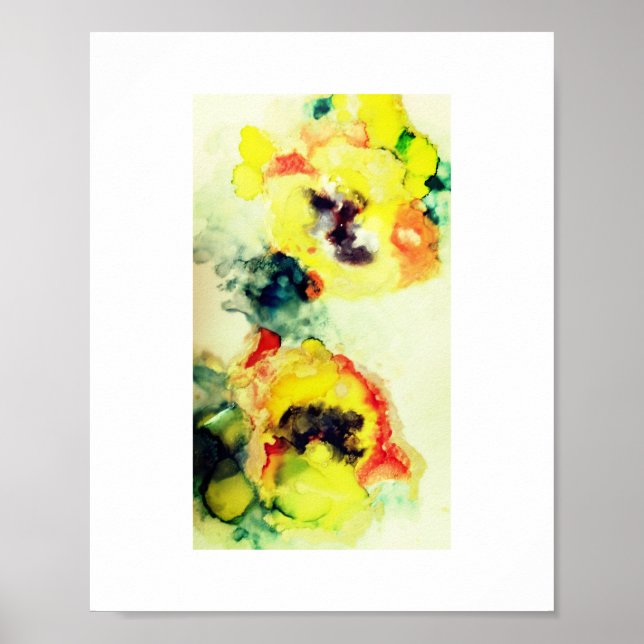 Tulip Faces Poster (Front)