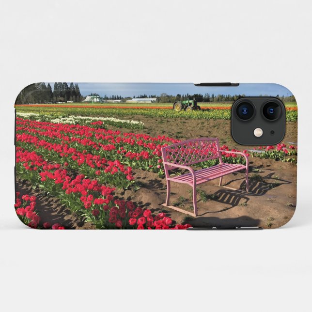 Tulip Farm in Oregon Case-Mate iPhone Case (Back (Horizontal))