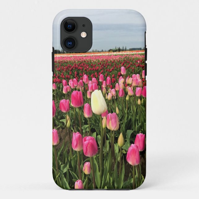 Tulip Farm in Oregon Case-Mate iPhone Case (Back)