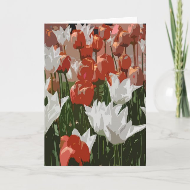 Tulip Festival Card (Front)
