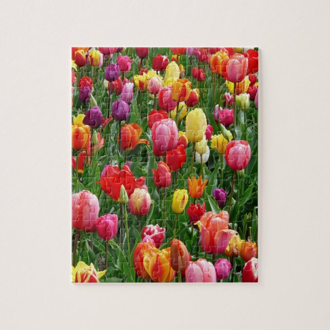 Tulip Festival Jigsaw Puzzle (Vertical)