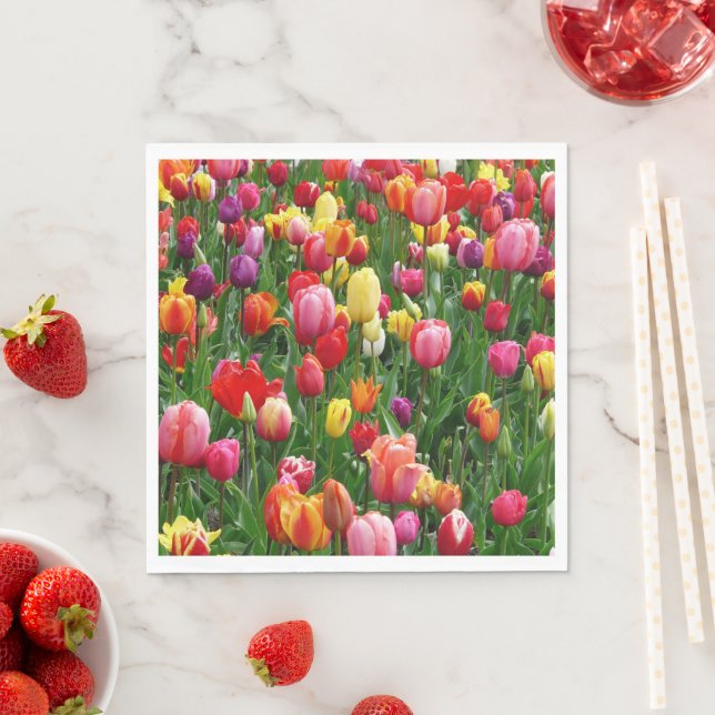 Tulip Festival Napkin (Insitu)