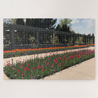 Tulip Fever Denver Botanical Gardens Jigsaw Puzzle