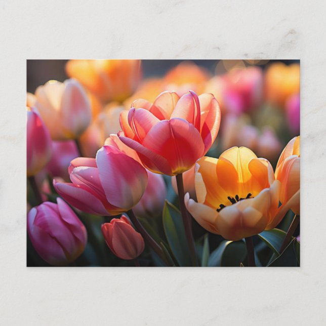Tulip Field Postcard (Front)