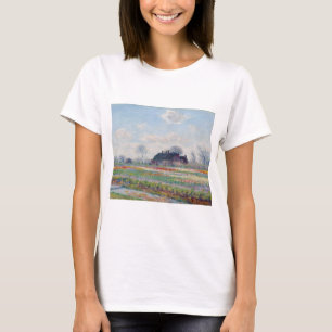 Tulip Fields at Sassenheim by Claude Monet T-Shirt