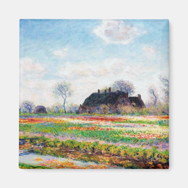 Tulip Fields in the Netherlands, Monet Magnet (Front)