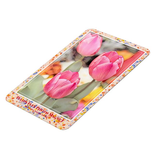 Tulip [Flex Photo Magnet] Magnet (Left Side)