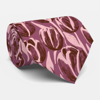 Tulip Floral Menswear Reception Wedding Tie