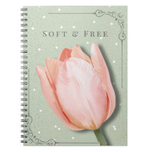 Tulip Floral Notebook | Soft & Free Journal