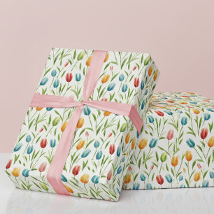 Tulip Floral Wrapping Paper