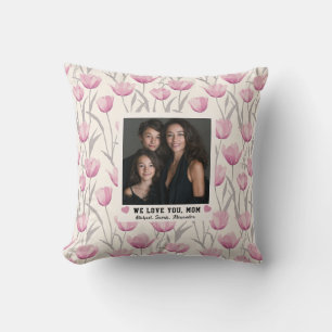 Tulip Flower Mother Mum Birthday Garden Inspired Cushion
