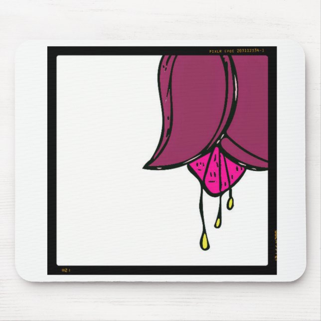Tulip Flower Mouse pad (Front)