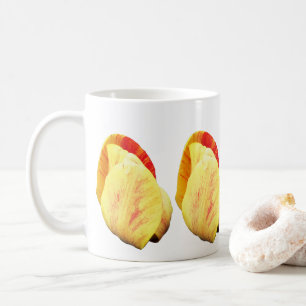 Tulip Flower Petals Raindrops  Coffee Mug