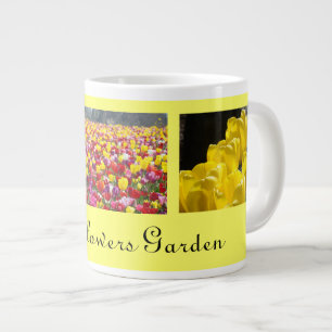 Tulip Flowers Garden Jumbo Large Mug Tulips