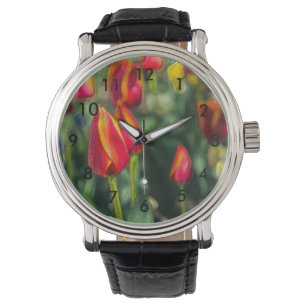 Tulip Garden Textured Watch