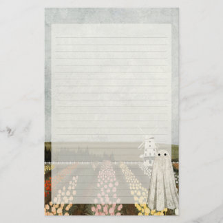 Tulip Ghost - Lined Letter Writing Paper