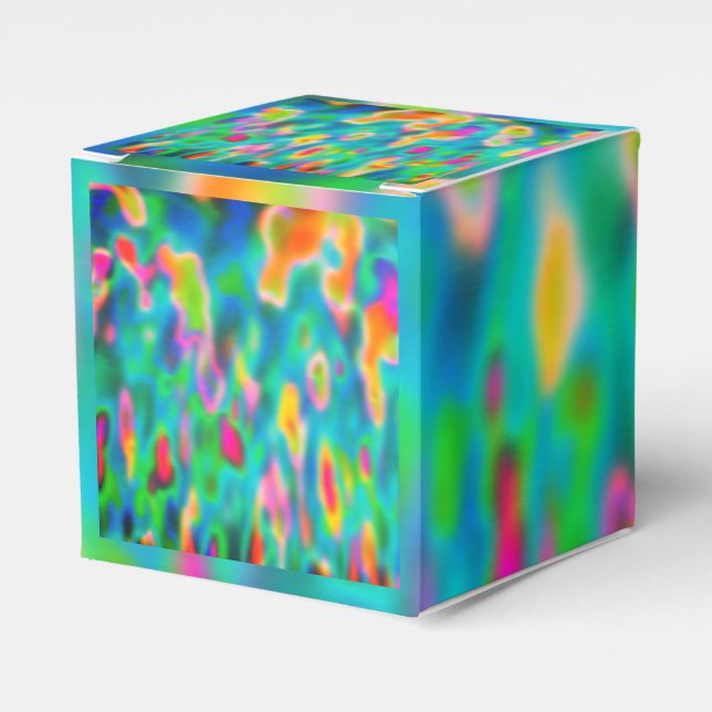 Tulip Impressions Favour Box (Front Side)