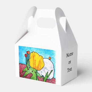 Tulip in Garden Favour Box