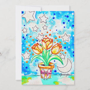 Tulip Invitation