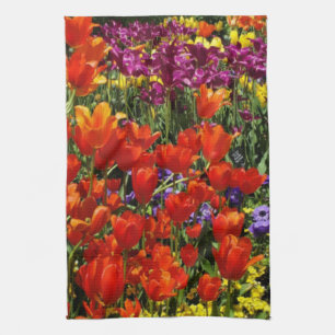 tulip kitchen towel 19b