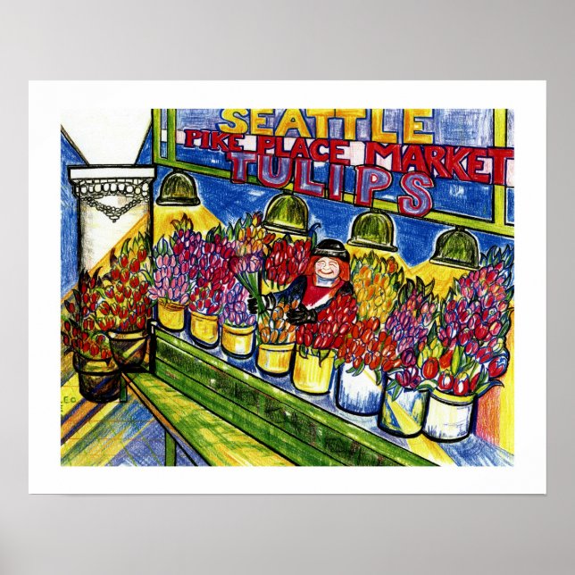 Tulip Lady Poster (Front)