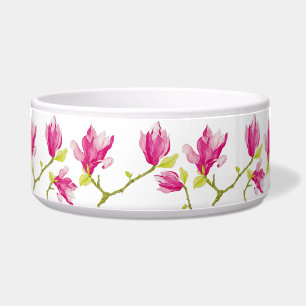 Tulip Magnolias on a Salad Bowl